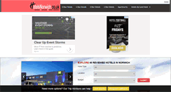Desktop Screenshot of hotelsnorwich.co.uk