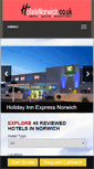 Mobile Screenshot of hotelsnorwich.co.uk
